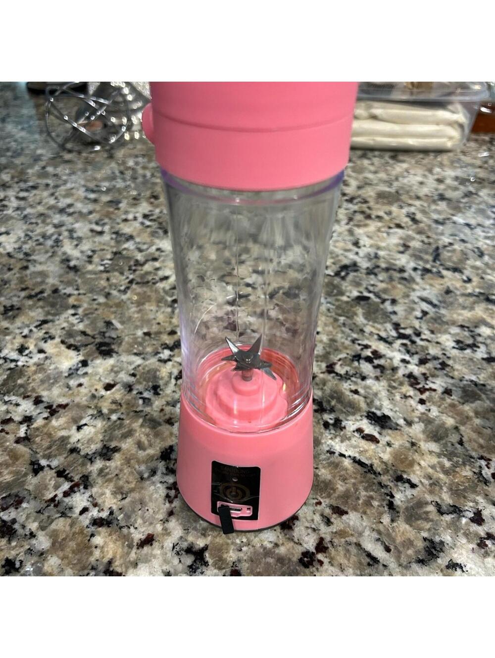 Portable Pink Blender Juicer Tumbler Cup